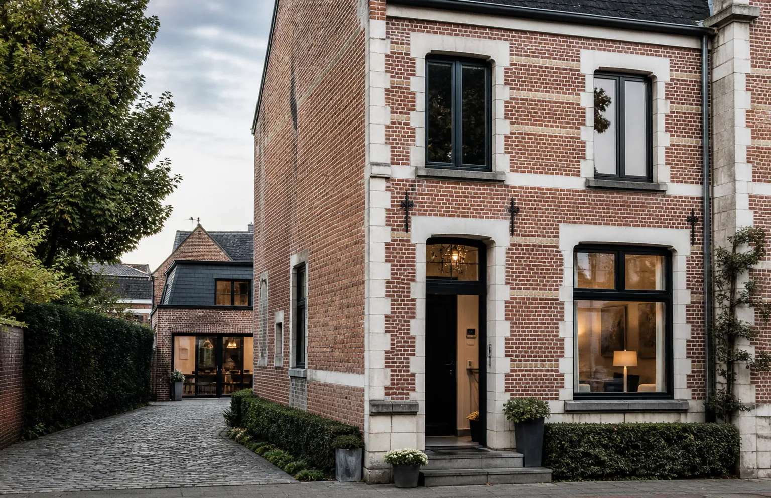 Townhouse under renovation in Leuven